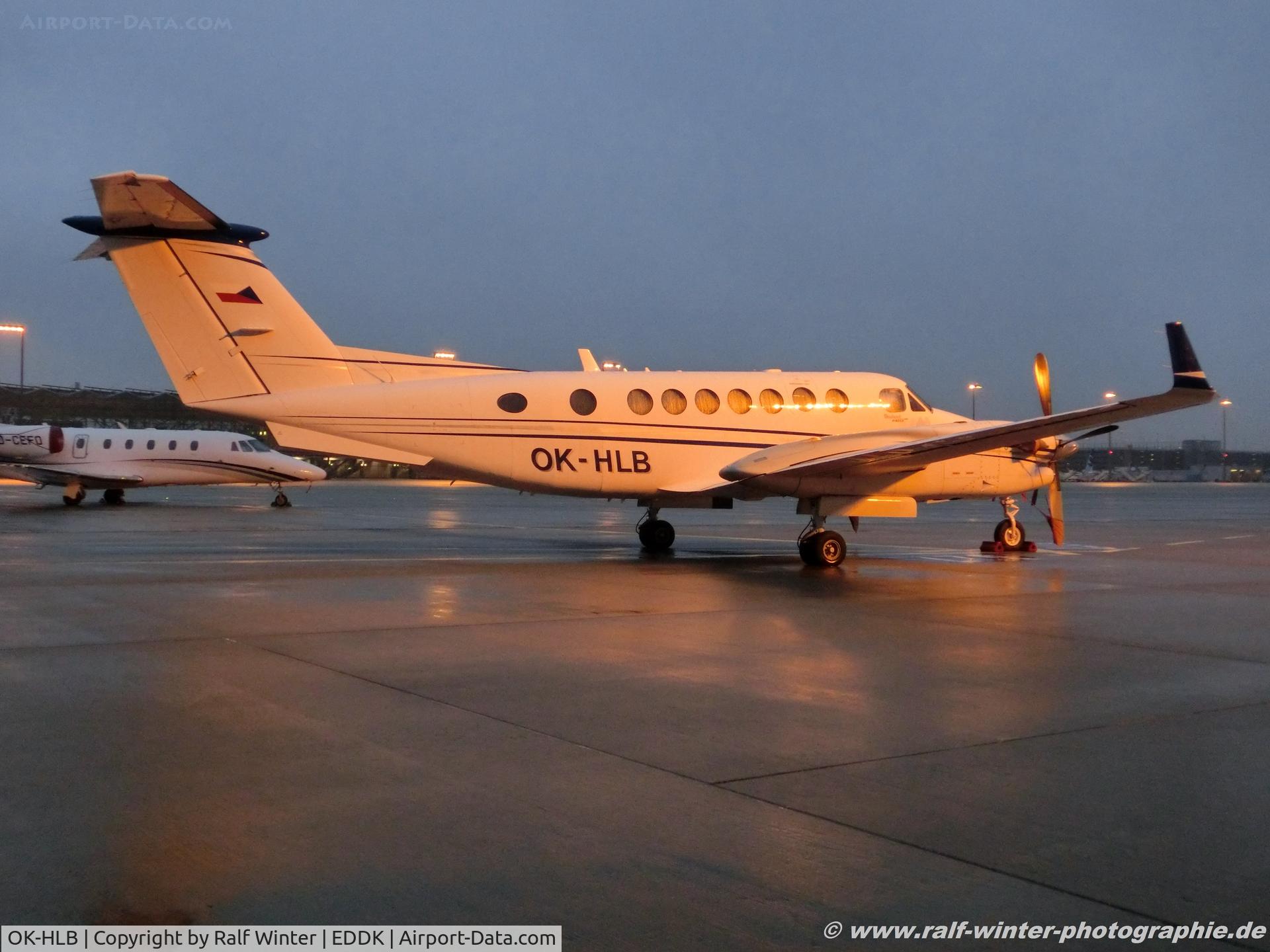 OK-HLB, 2007 Beechcraft Super King Air 350 C/N FL-557, Beechcraft B300 King Air 350 - ITE Aerotaxi - FL-557 - OK-HLB - CGN