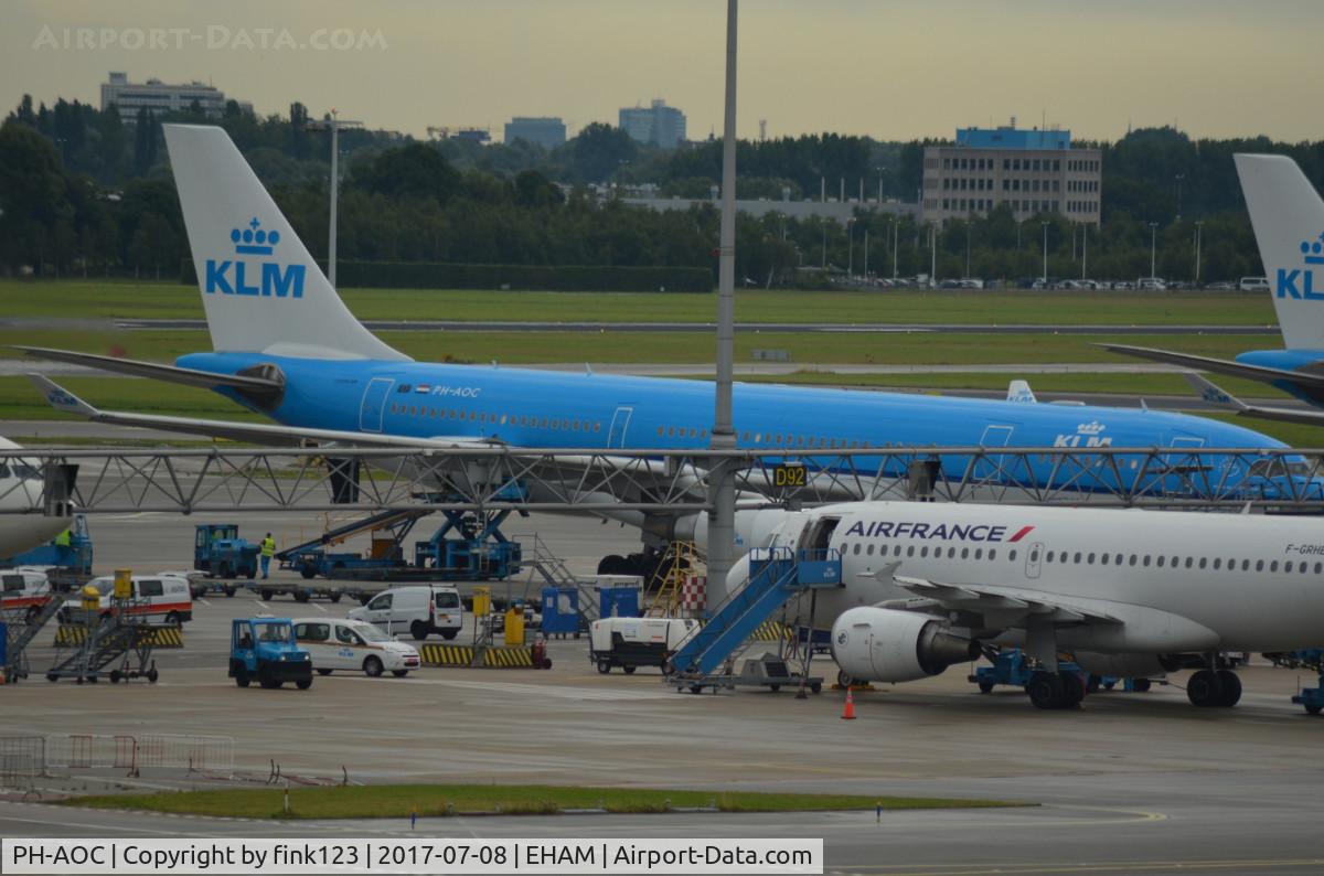 PH-AOC, 2005 Airbus A330-203 C/N 703, KLM A330