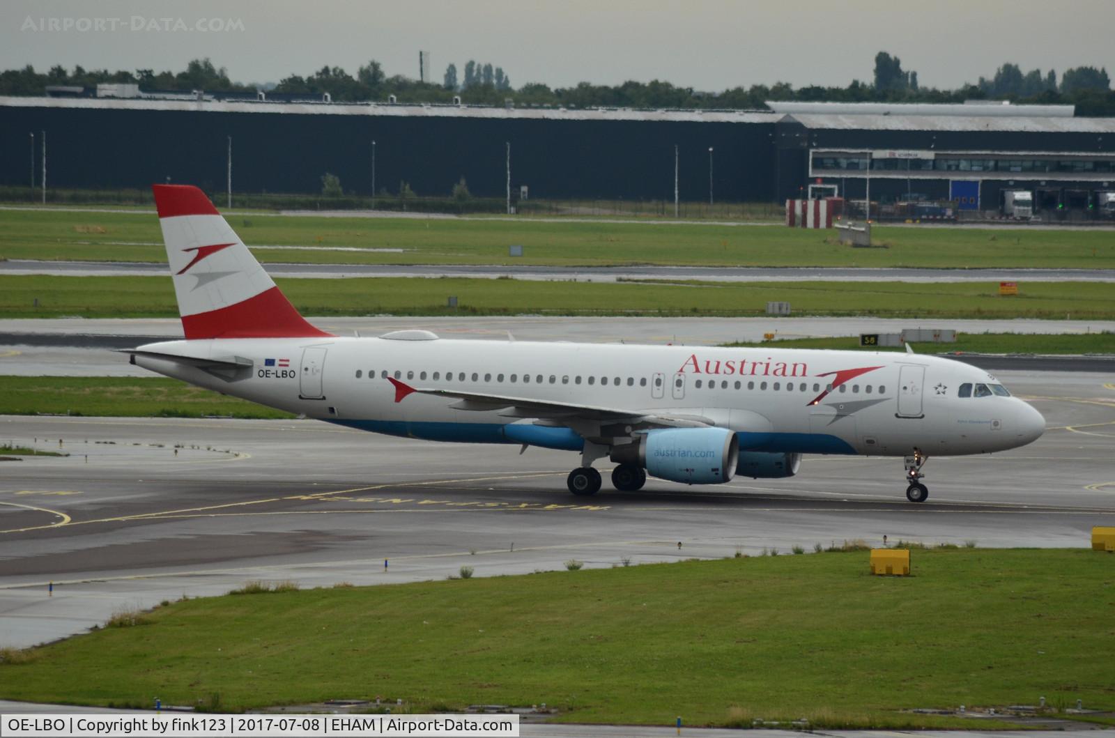 OE-LBO, 1998 Airbus A320-214 C/N 776, AUSTRIAN AIRLINES