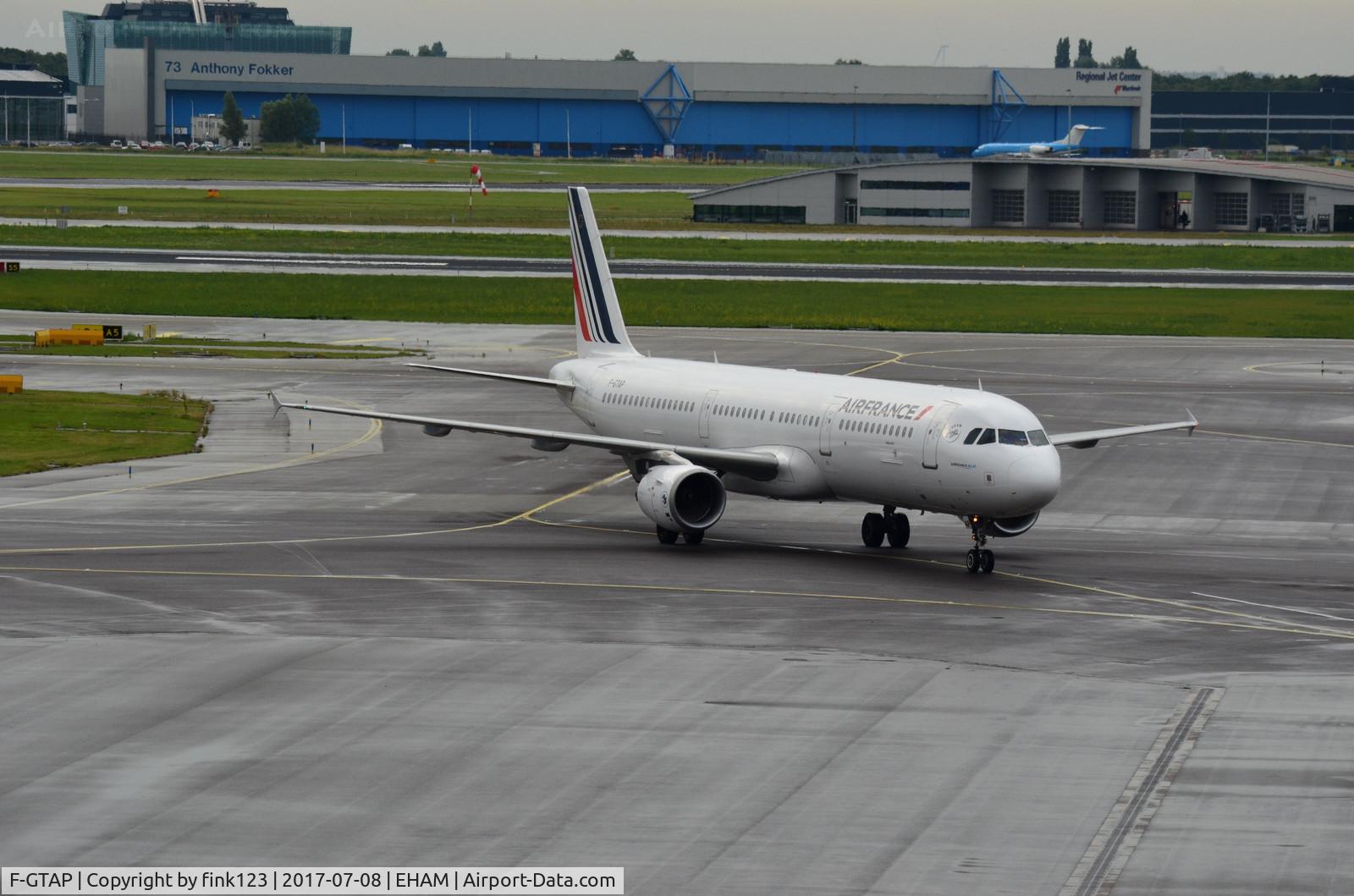 F-GTAP, 2008 Airbus A321-211 C/N 3372, AIR FRANCE A321