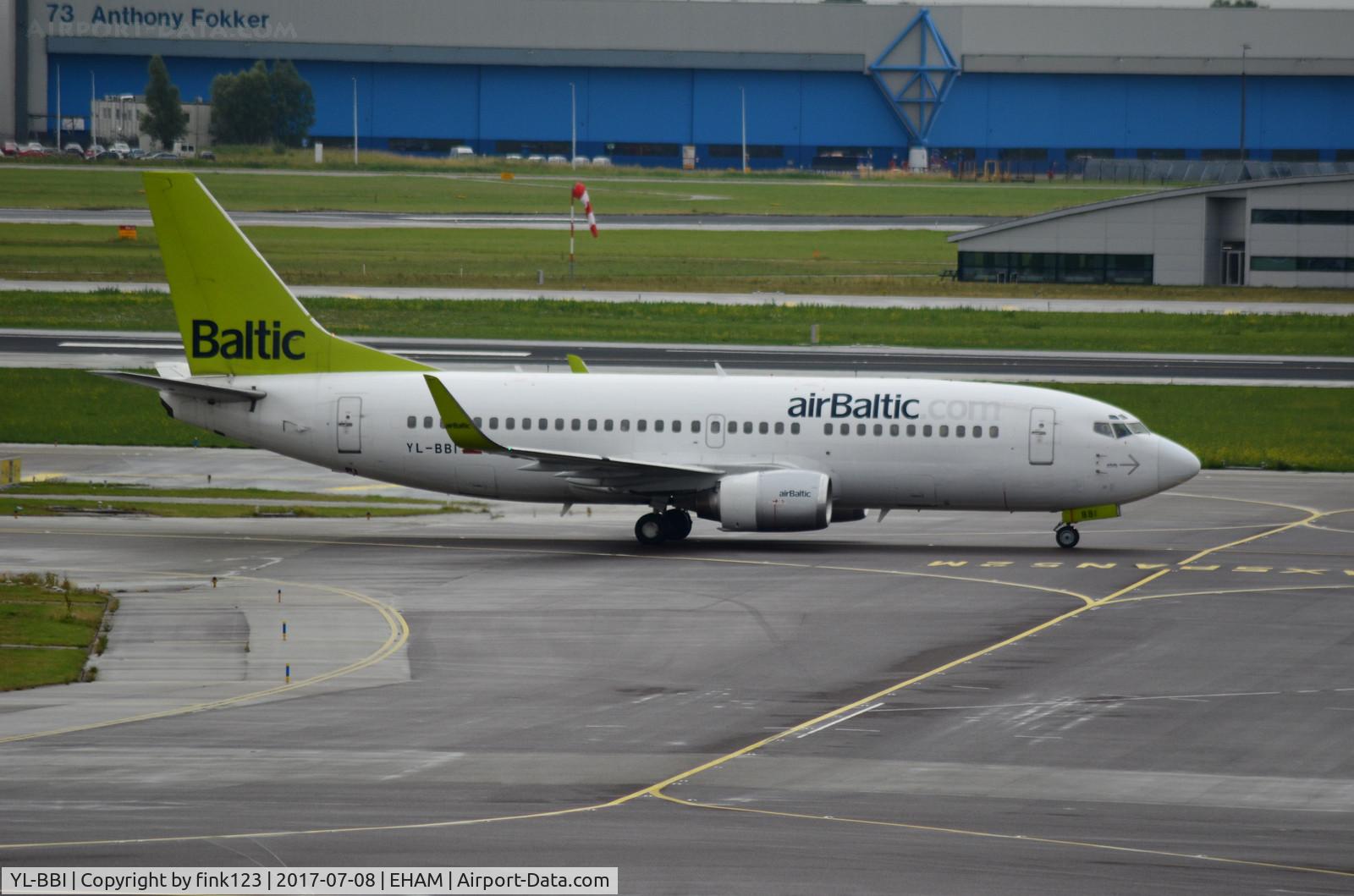 YL-BBI, 1995 Boeing 737-33A C/N 27454, AIR BALTIC 737-300