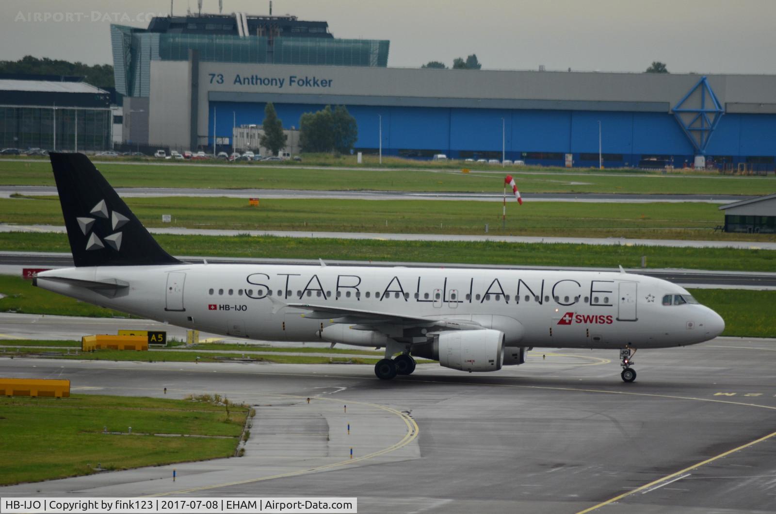 HB-IJO, 1997 Airbus A320-214 C/N 673, SWISS A320