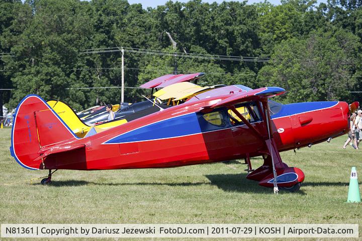 N81361, 1946 Fairchild 24R-46 C/N R46261, Fairchild 24R-46 CN R46261, NC81361