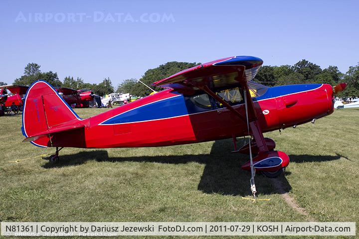 N81361, 1946 Fairchild 24R-46 C/N R46261, Fairchild 24R-46 CN R46261, NC81361