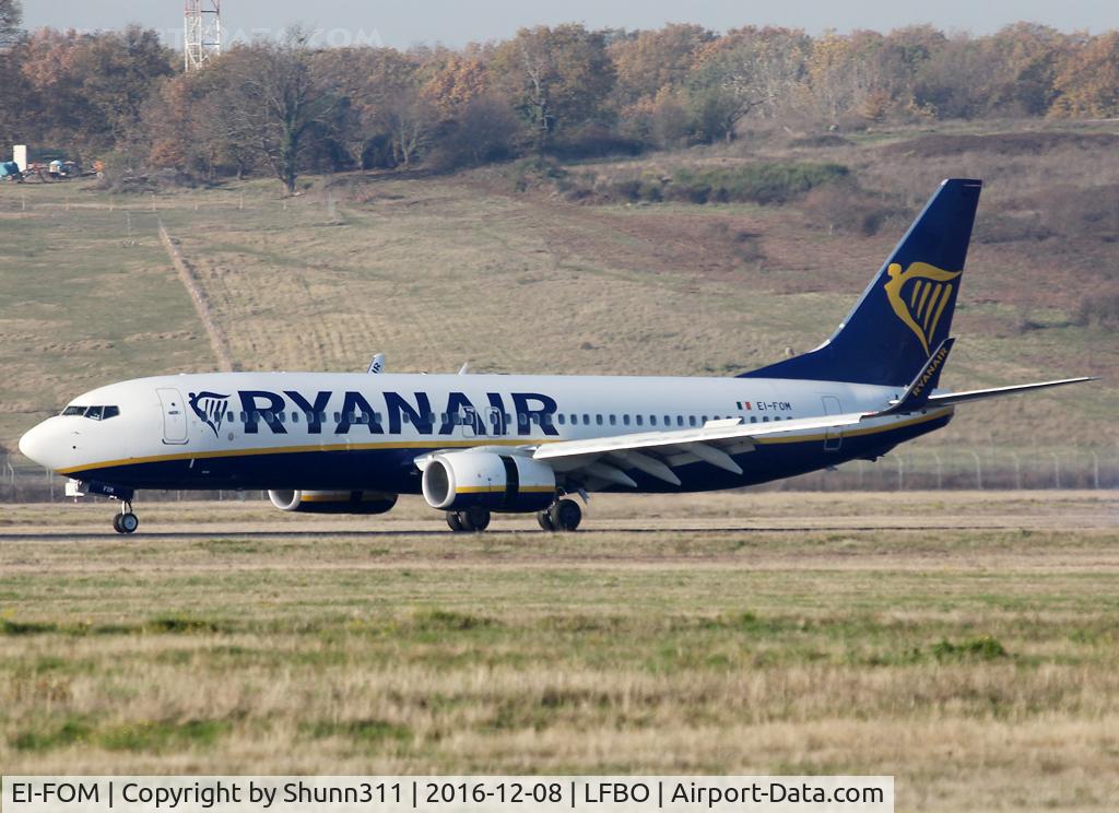EI-FOM, 2016 Boeing 737-8AS C/N 44720, Landing rwy 14R