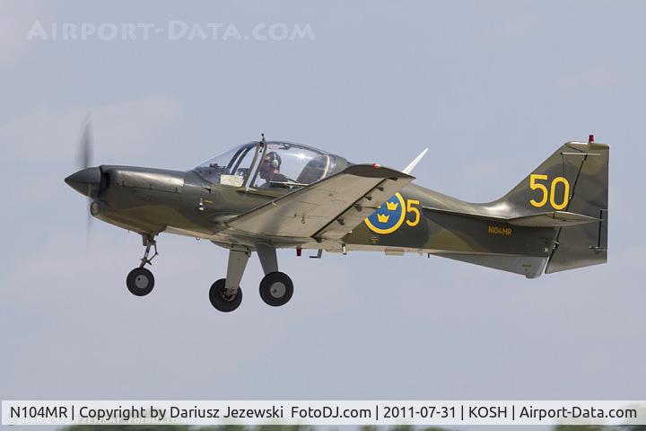 N104MR, Scottish Aviation Bulldog Series 100 Model 101 C/N 165, Scottish Aviation SERIES 100 MDL 101