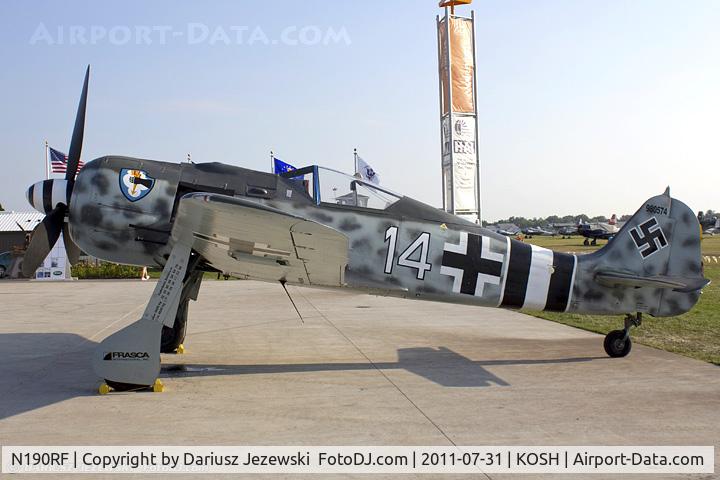N190RF, Focke-Wulf Fw-190A-9 C/N 980 574, Focke Wulf FW 190A-9 CN 980 574, NX190RF