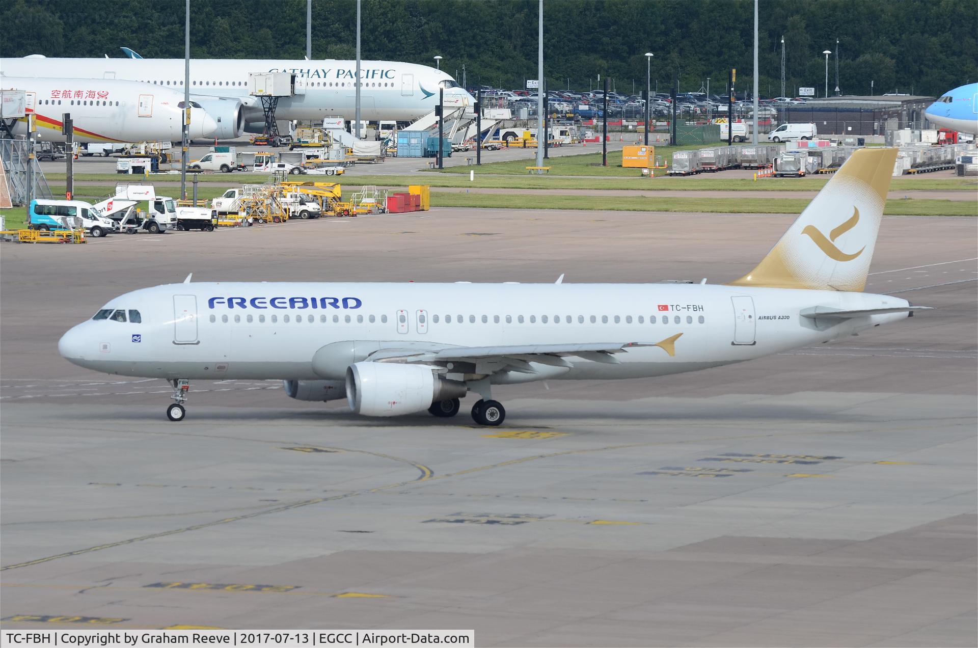TC-FBH, 2010 Airbus A320-214 C/N 4207, About to depart from Manchester.