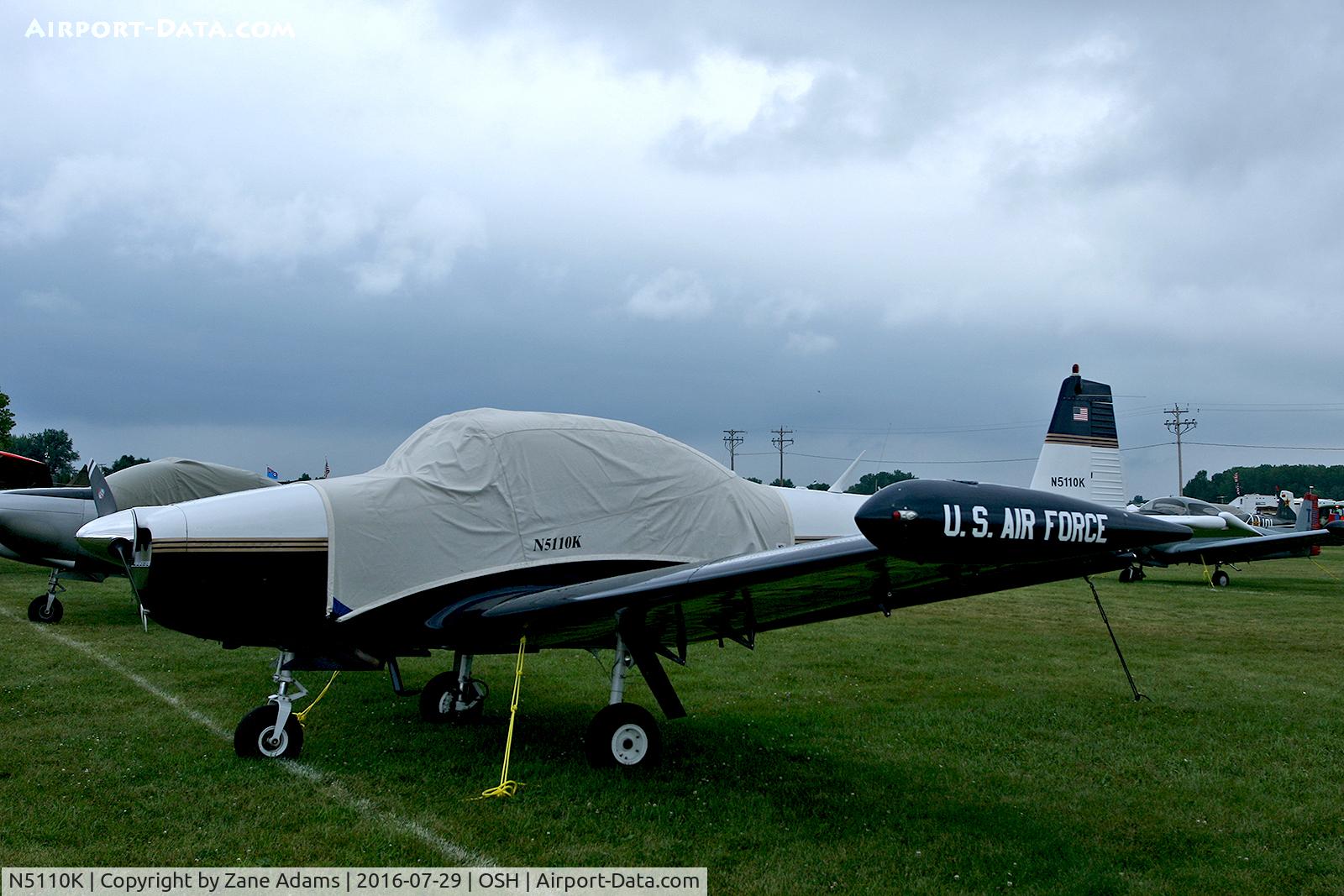 N5110K, 1950 Ryan NAVION A C/N NAV-4-2010, At the 2016 EAA AirVenture - Oshkosh, Wisconsin