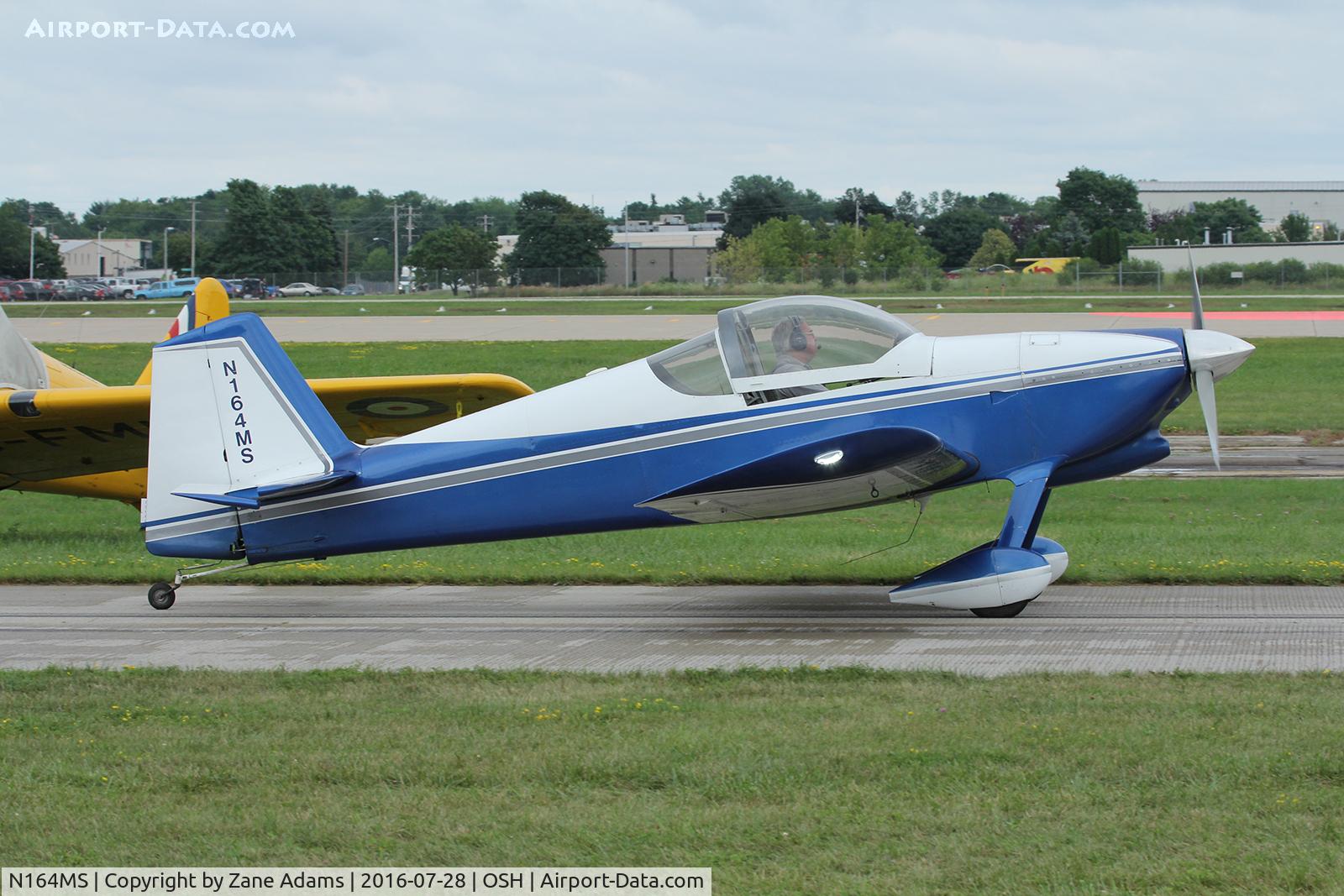N164MS, 1990 Vans RV-6 C/N 20004, At the 2016 EAA AirVenture - Oshkosh, Wisconsin