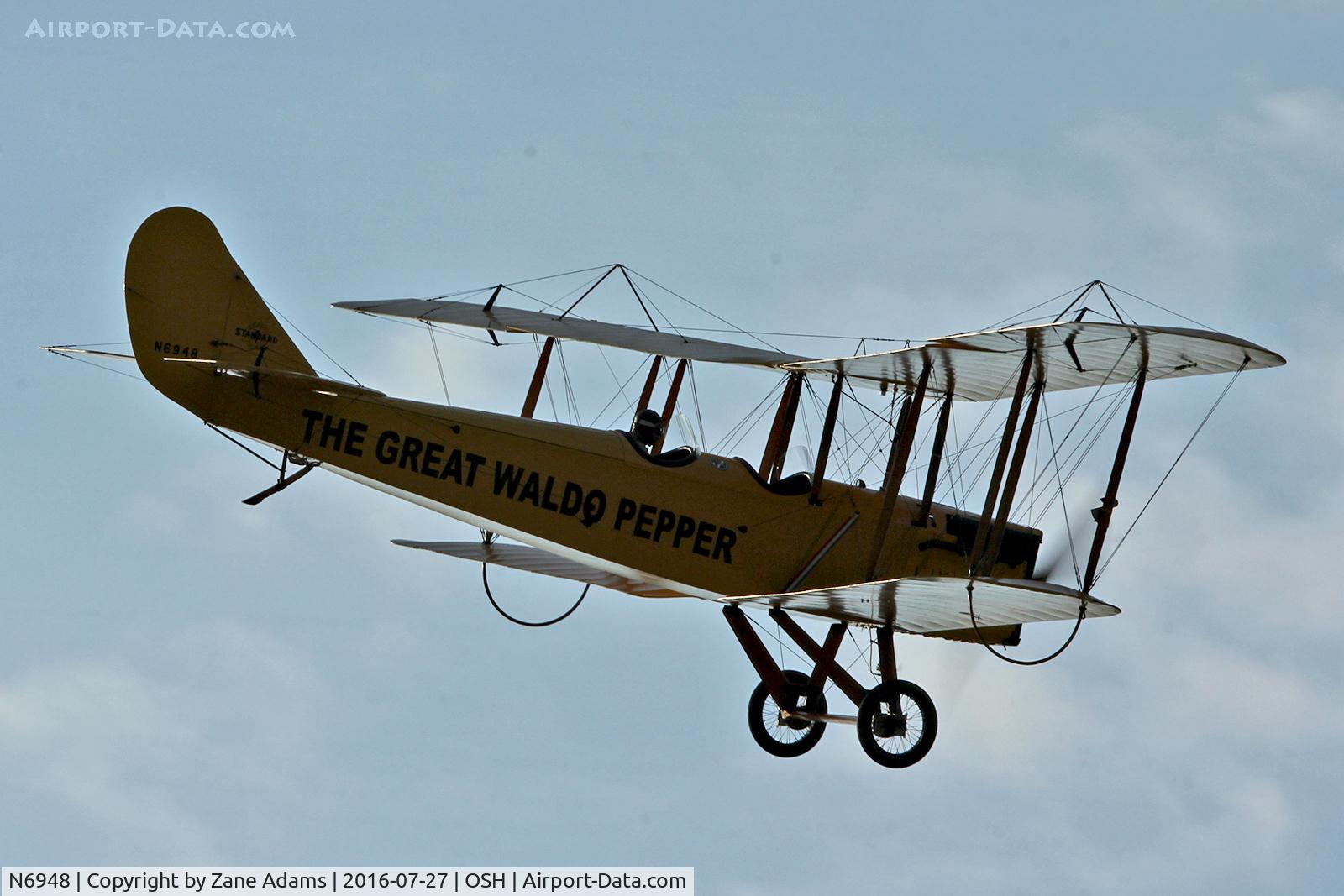 N6948, 1917 Standard J-1 C/N 1956, At the 2016 EAA AirVenture - Oshkosh, Wisconsin