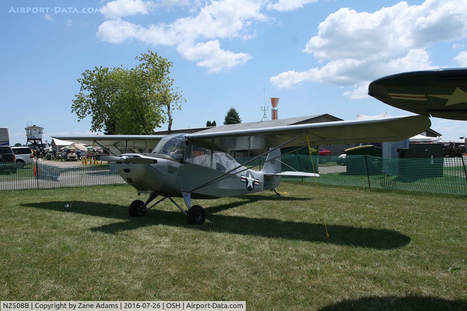 N2508B, Aeronca 7BCM C/N 47-937, At the 2016 EAA AirVenture - Oshkosh, Wisconsin