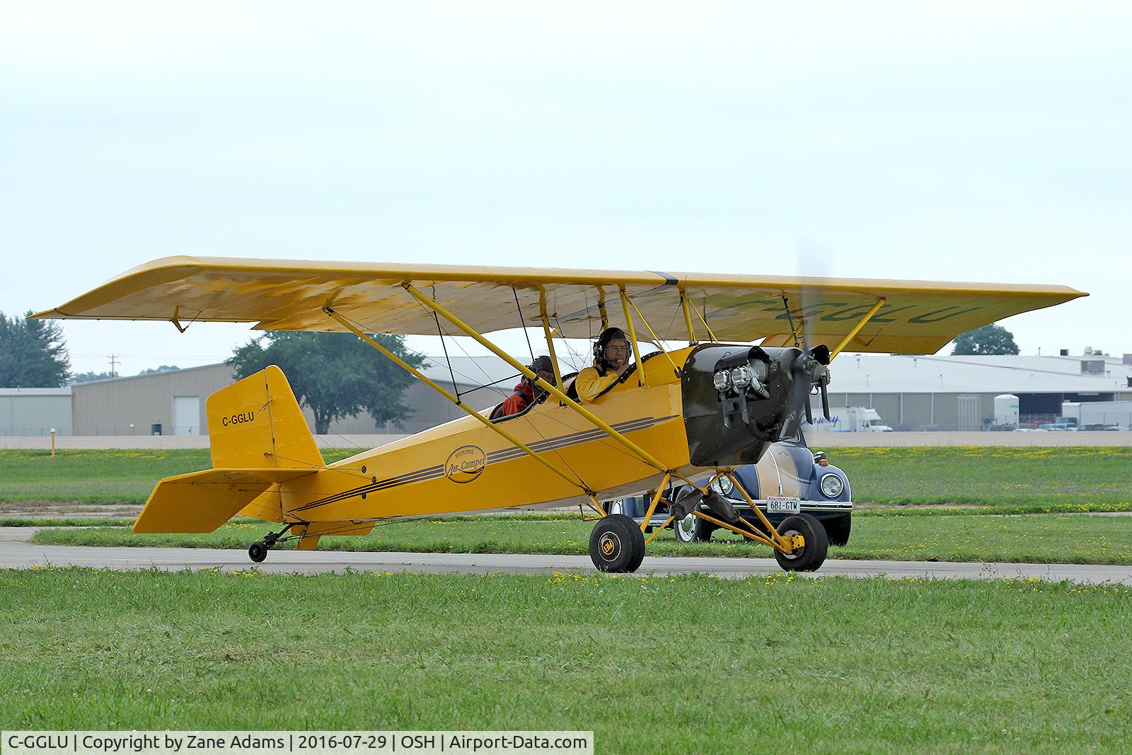 C-GGLU, 1981 Pietenpol Air Camper C/N P1814L, At the 2016 EAA AirVenture - Oshkosh, Wisconsin
