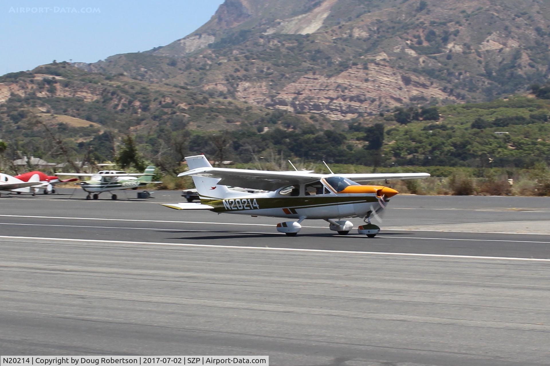N20214, 1977 Cessna 177B Cardinal Cardinal C/N 17702645, 1977 Cessna 177B CARDINAL, Lycoming O-360-A1F6D 180 Hp, landing roll Rwy 22