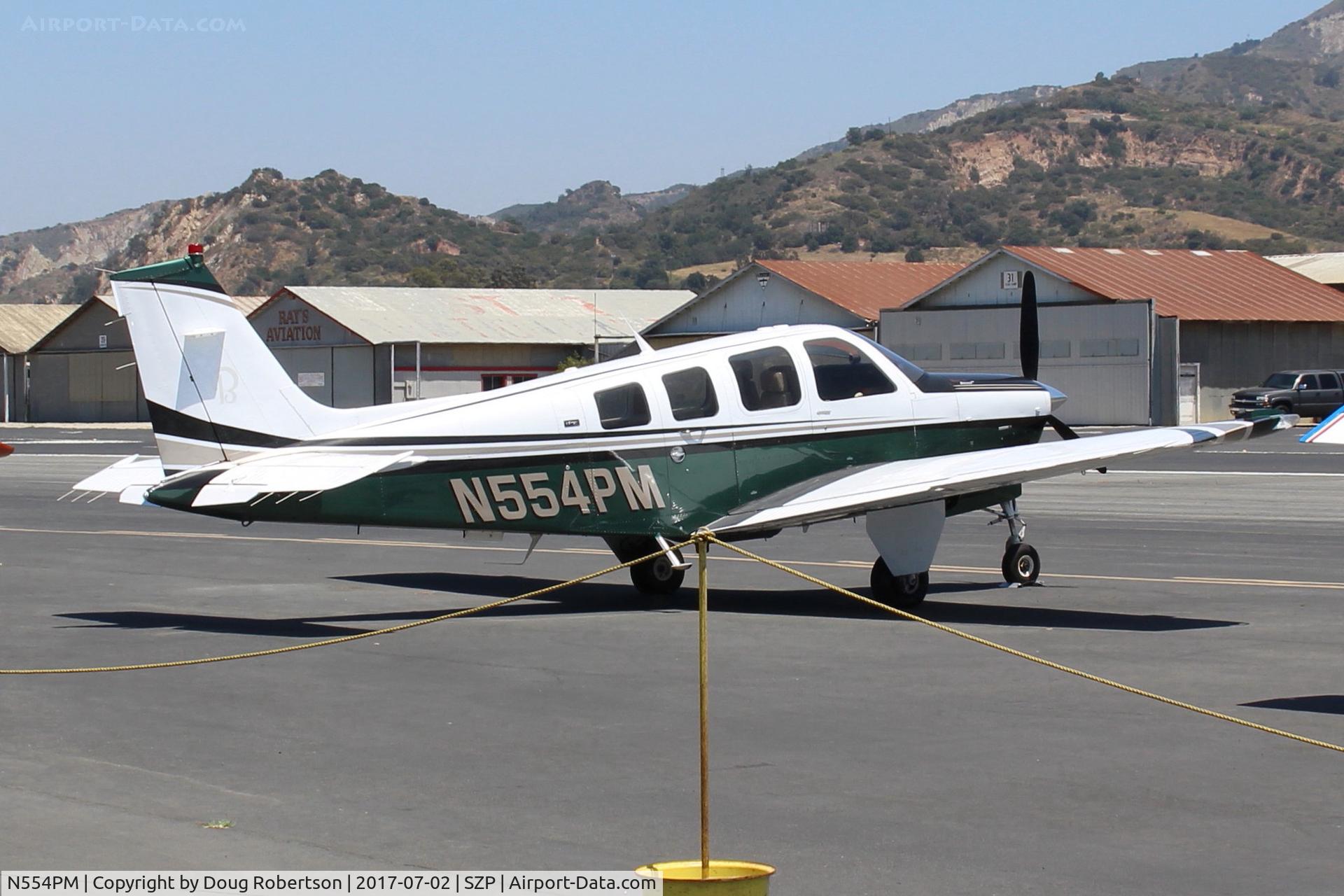 N554PM, 2007 Hawker Beechcraft Corp G36 Bonanza C/N E-3821, 2007 Hawker Beechcraft G36 BONANZA, Continental IO-550-B 300 Hp, 6 seats