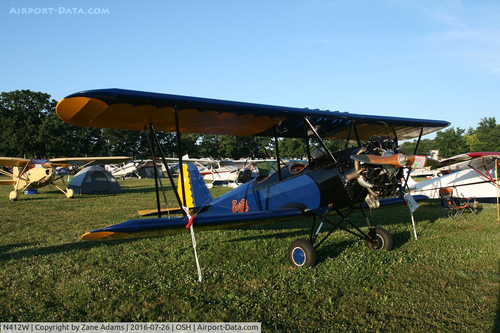 N412W, 1990 Kelch Alfred H KELCH TA-12 C/N 2013-1990, At the 2016 EAA AirVenture - Oshkosh, Wisconsin
