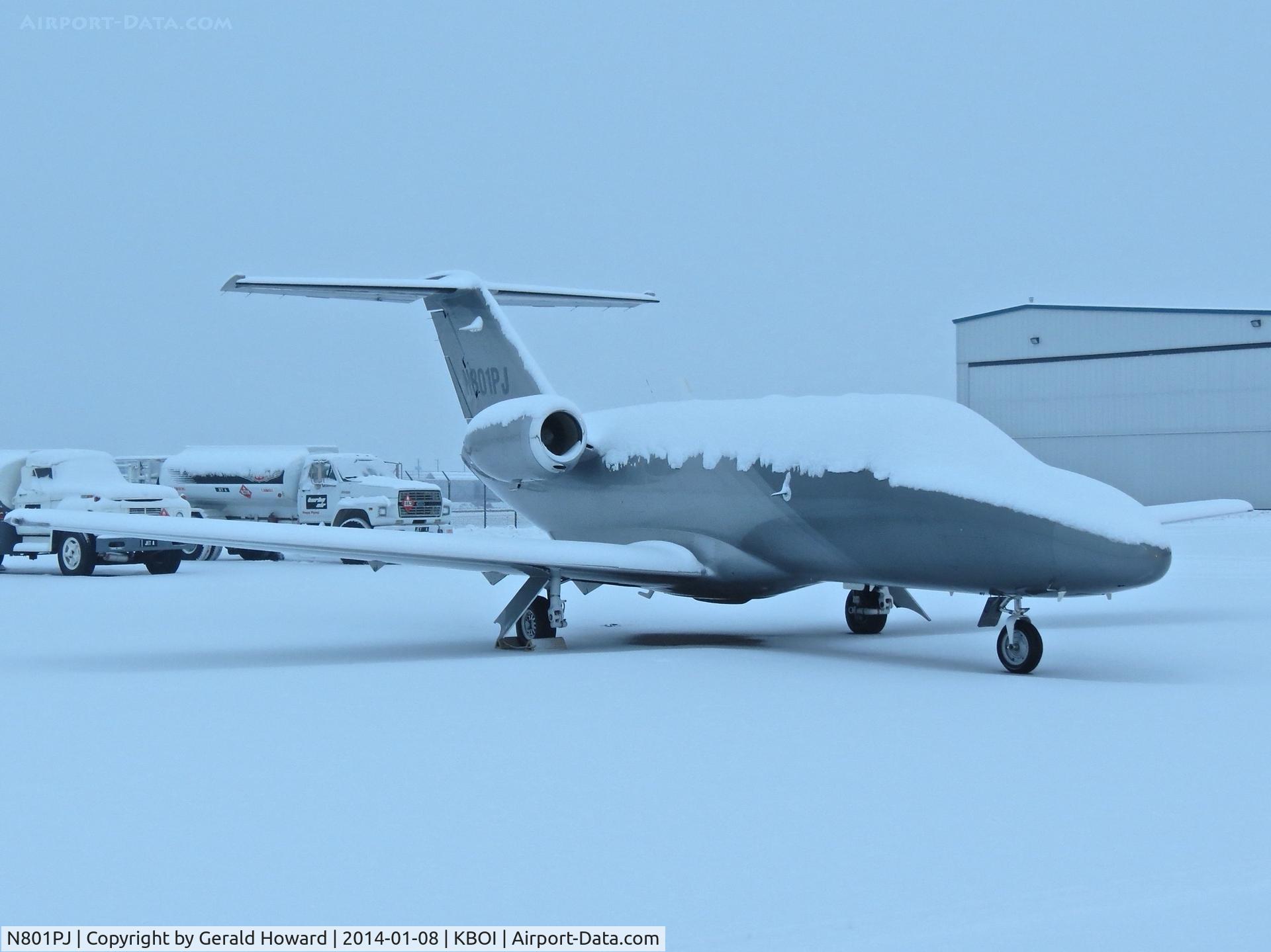 N801PJ, 1994 Cessna 525 CitationJet CJ1 C/N 525-0092, Parked for the day.