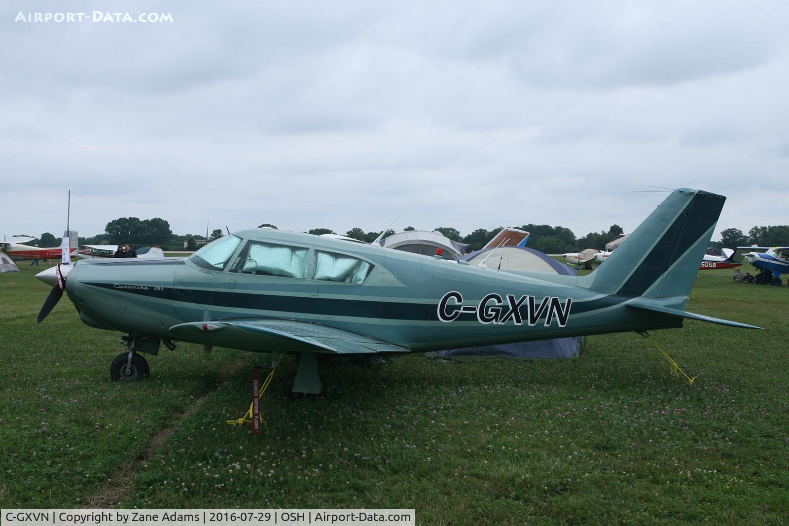 C-GXVN, Piper PA-24-250 Comanche Comanche C/N 24-3131, At the 2016 EAA AirVenture - Oshkosh, Wisconsin