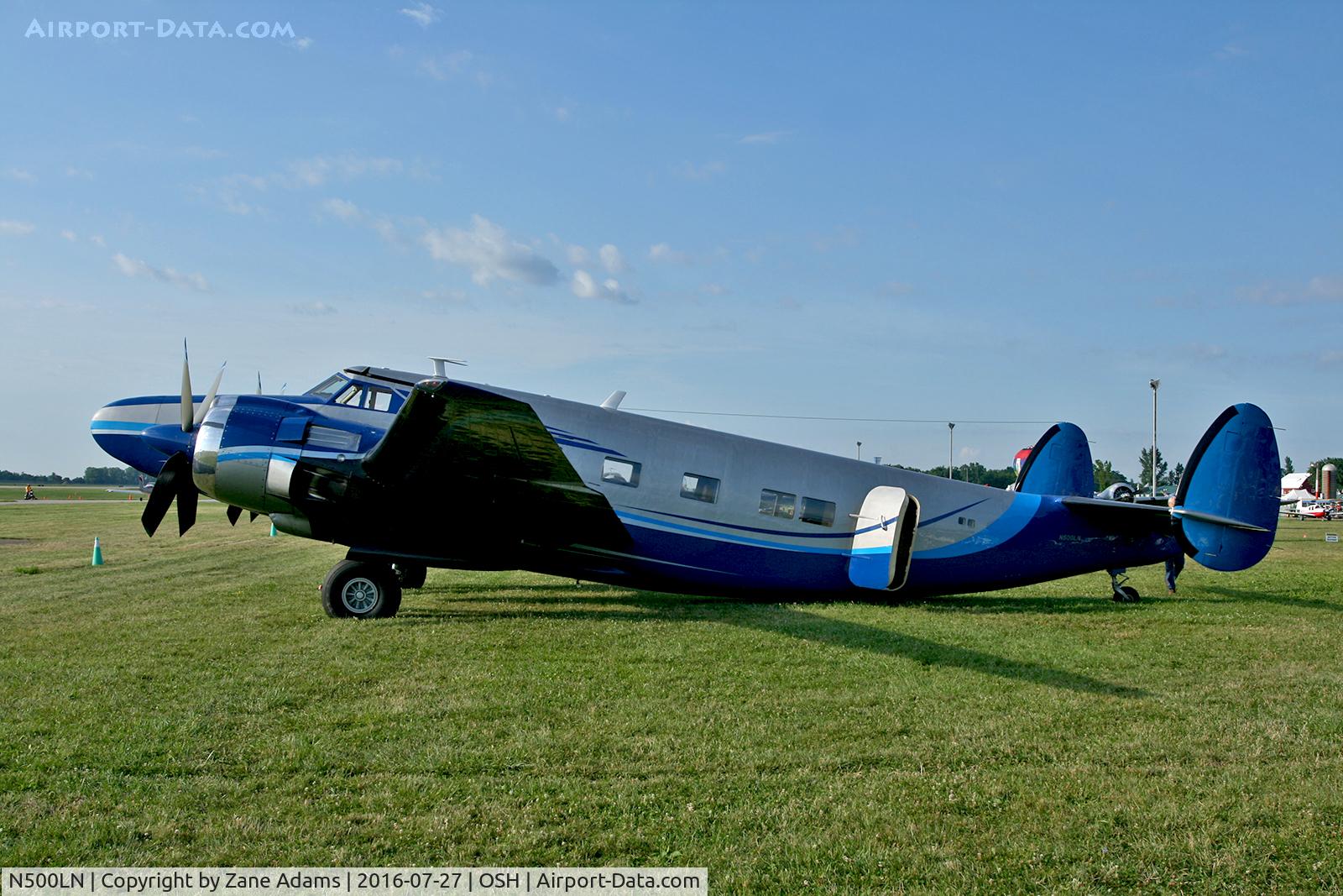 N500LN, 1960 Howard (Lockheed) 500 (PV-1/B-34 Ventura) C/N 5560/49, At the 2016 EAA AirVenture - Oshkosh, Wisconsin