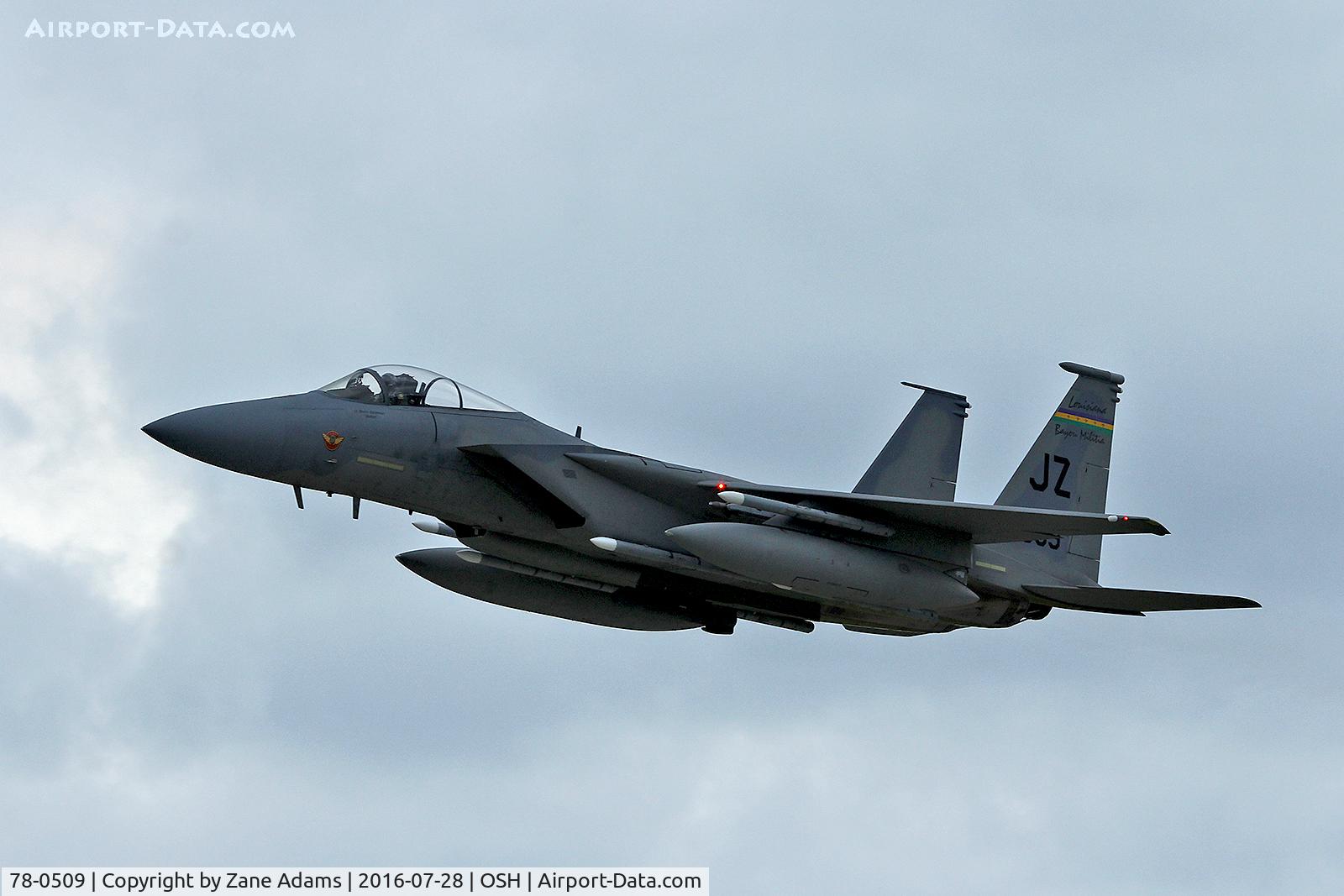 78-0509, 1978 McDonnell Douglas F-15C Eagle C/N 0494/C042, At the 2016 EAA AirVenture - Oshkosh, Wisconsin