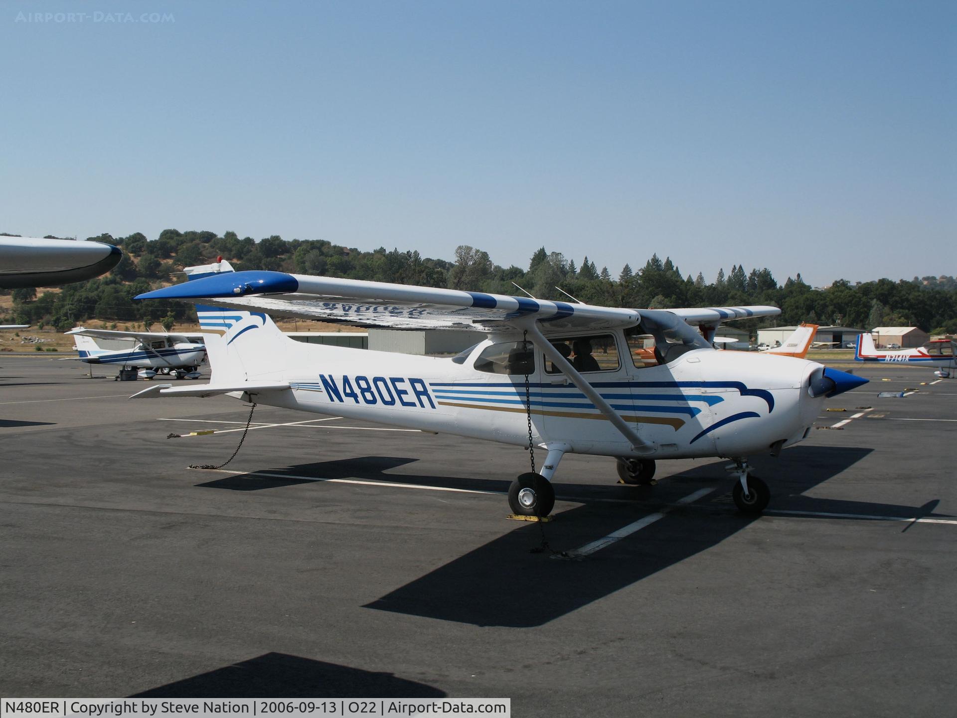 N480ER, 1998 Cessna 172R C/N 17280624, Locally-based 1998 Cessna 172R Skyhawk @ Columbia, CA
