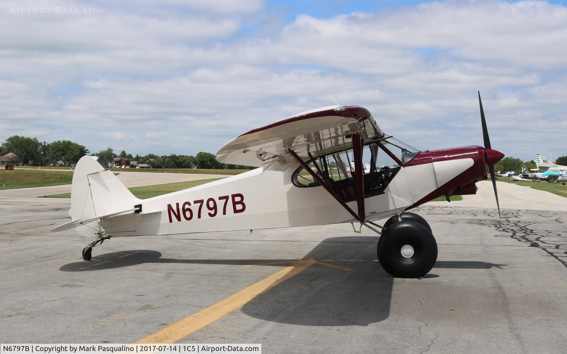 N6797B, 1963 Piper PA-18-150 Super Cub C/N 18-7910, Piper PA-18-150