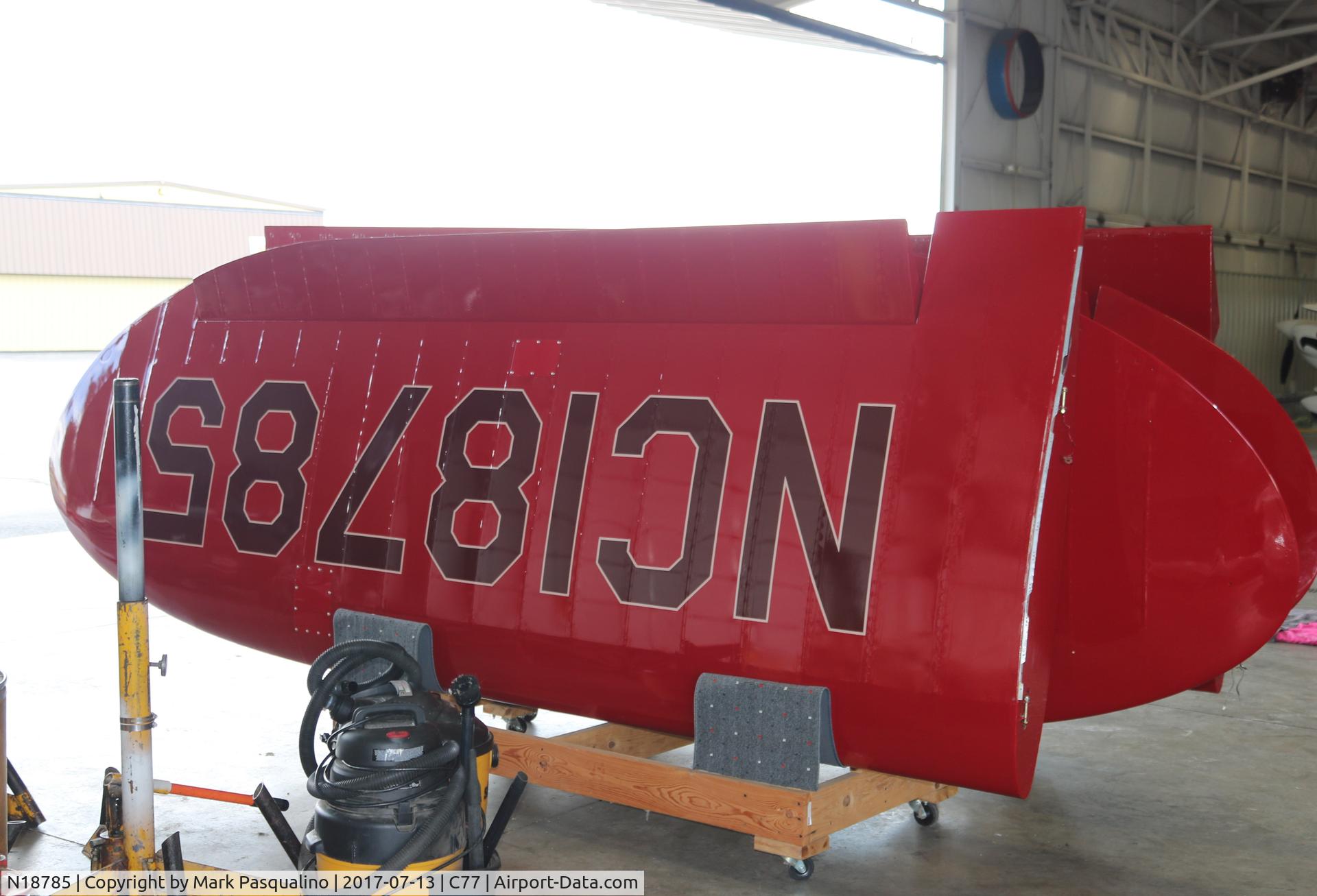 N18785, 1938 Beech E17L C/N 208, Beech E17L