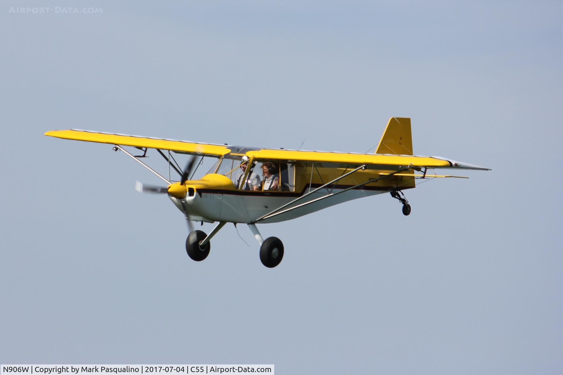 N906W, 2007 Rans S-7S Courier C/N 0306431, Rans S-7S