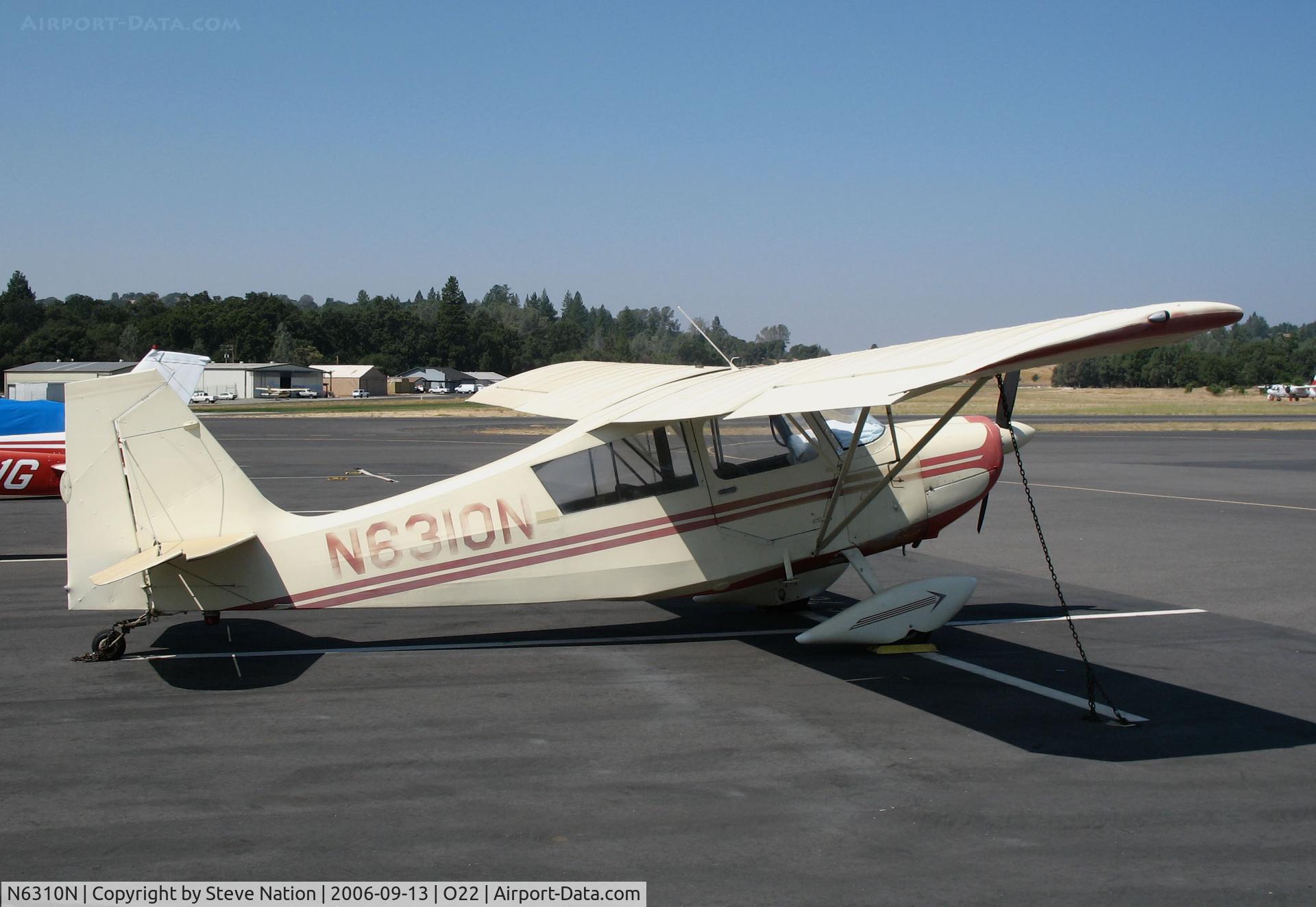N6310N, 1967 Champion 7ECA Citabria C/N 463, Locally-based 1967 Champion 7ECA@ Columbia, CA