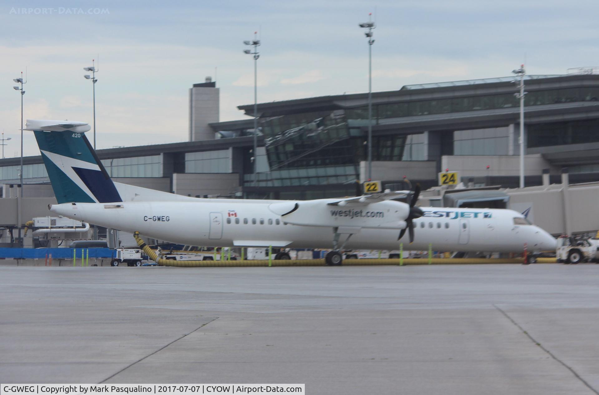 C-GWEG, 2015 Bombardier DHC-8-402Q Dash 8 Dash 8 C/N 4488, DHC-8-402