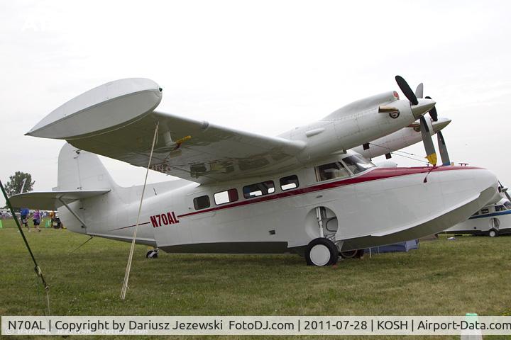 N70AL, 1970 McKinnon G21G C/N 1226, Grumman G-21G Turbo-Goose CN 1226 N70AL