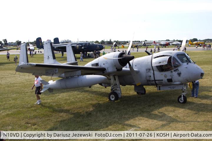N10VD, 1968 Grumman OV-1D Mohawk C/N 162C, Grumman OV-1D Mohawk CN 162C, N10VD