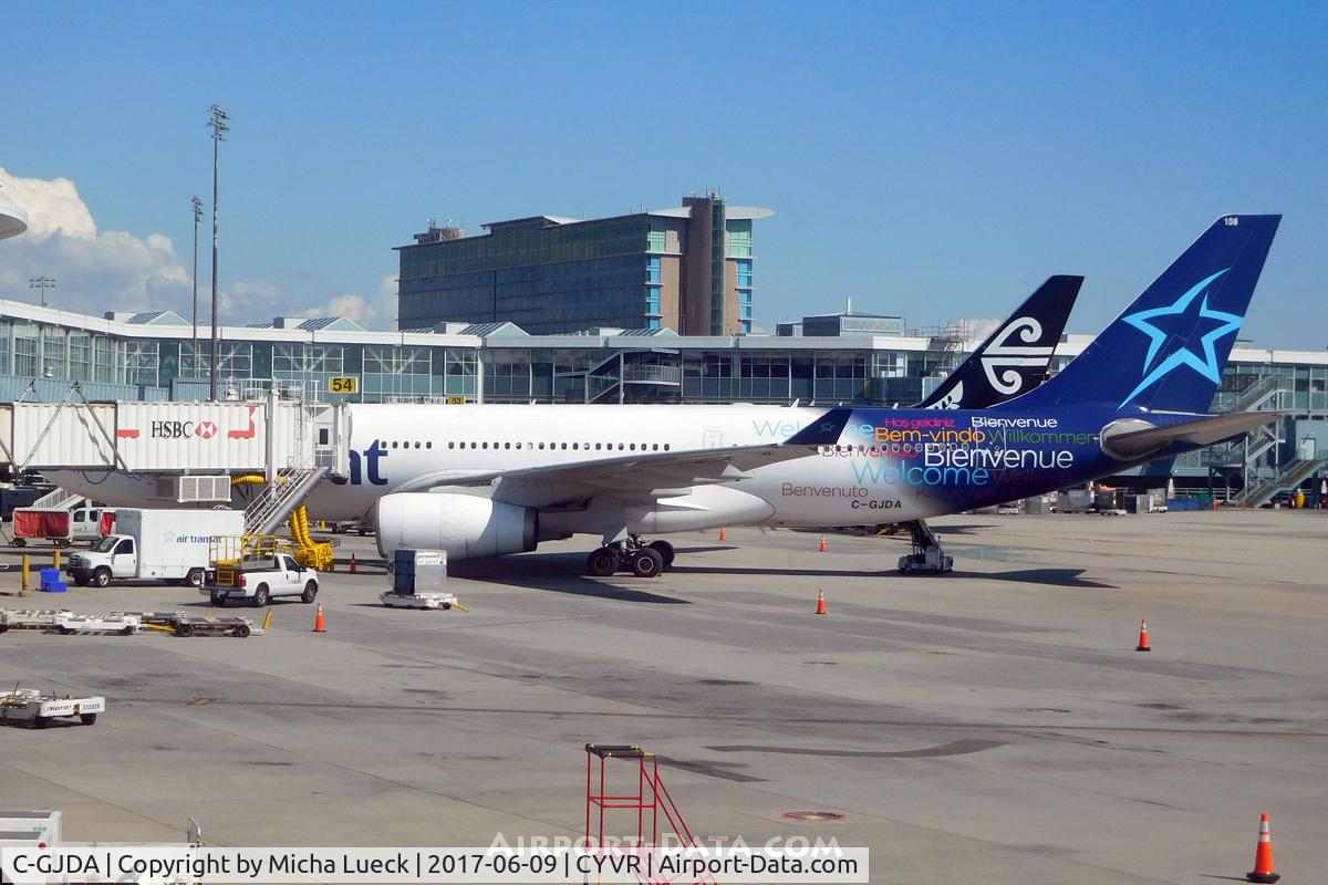 C-GJDA, 1998 Airbus A330-243 C/N 0248, At Vancouver