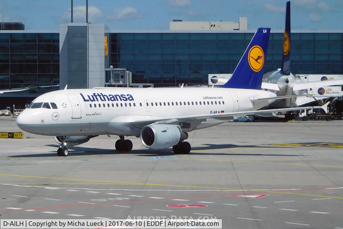 D-AILH, 1997 Airbus A319-114 C/N 641, At Frankfurt