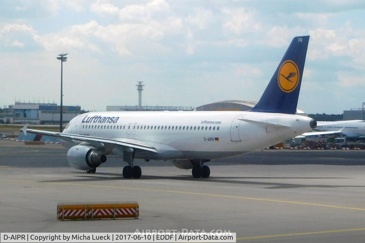 D-AIPR, 1990 Airbus A320-211 C/N 111, At Frankfurt