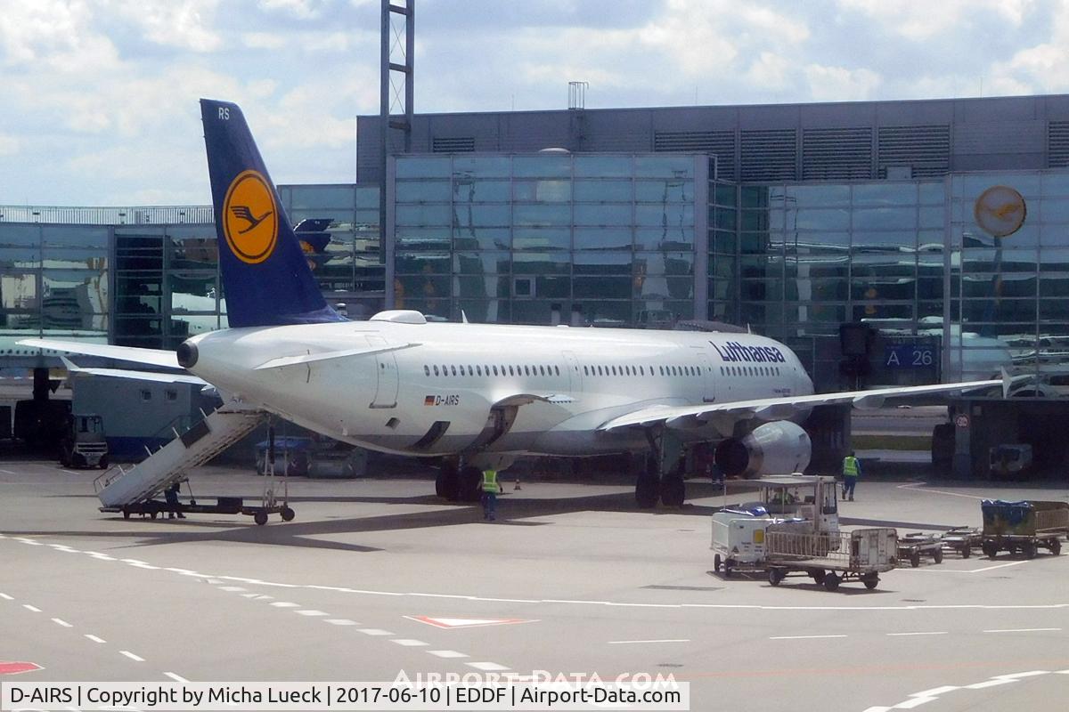 D-AIRS, 1996 Airbus A321-131 C/N 0595, At Frankfurt