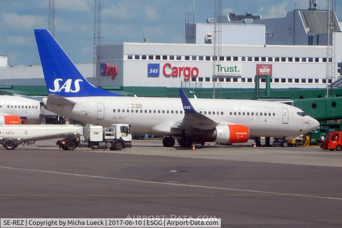 SE-REZ, 2003 Boeing 737-76N C/N 32738, At Gothenburg