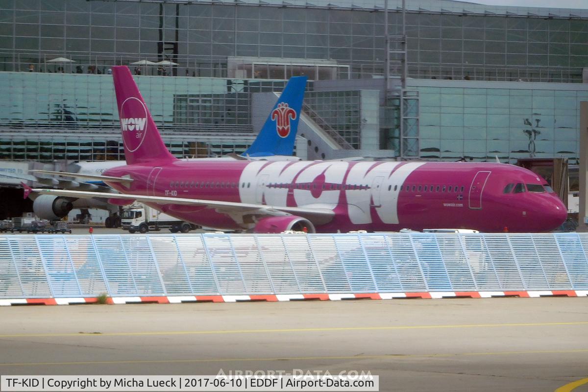 TF-KID, 2013 Airbus A321-211 C/N 5681, At Frankfurt