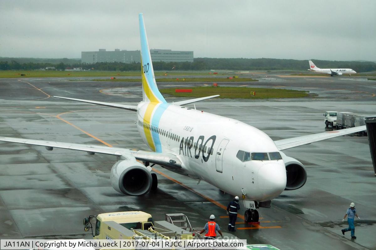 JA11AN, 2007 Boeing 737-781 C/N 33882, At New Chitose
