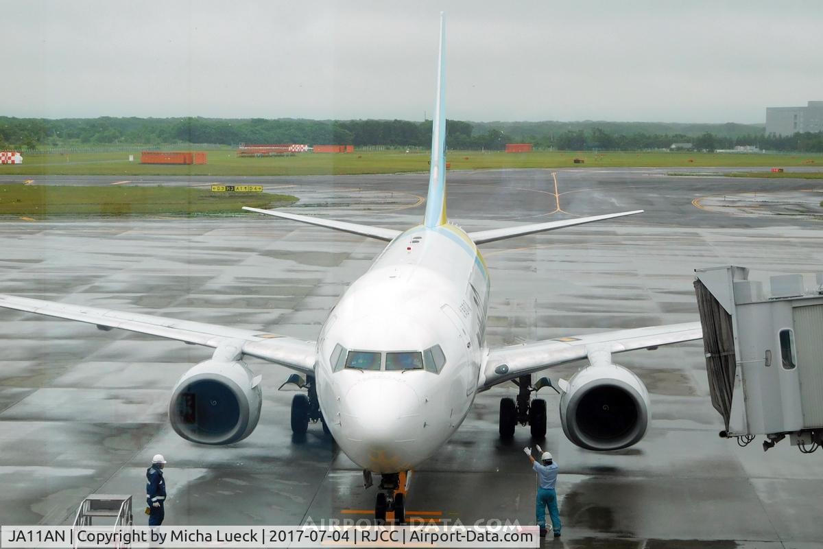 JA11AN, 2007 Boeing 737-781 C/N 33882, At New Chitose
