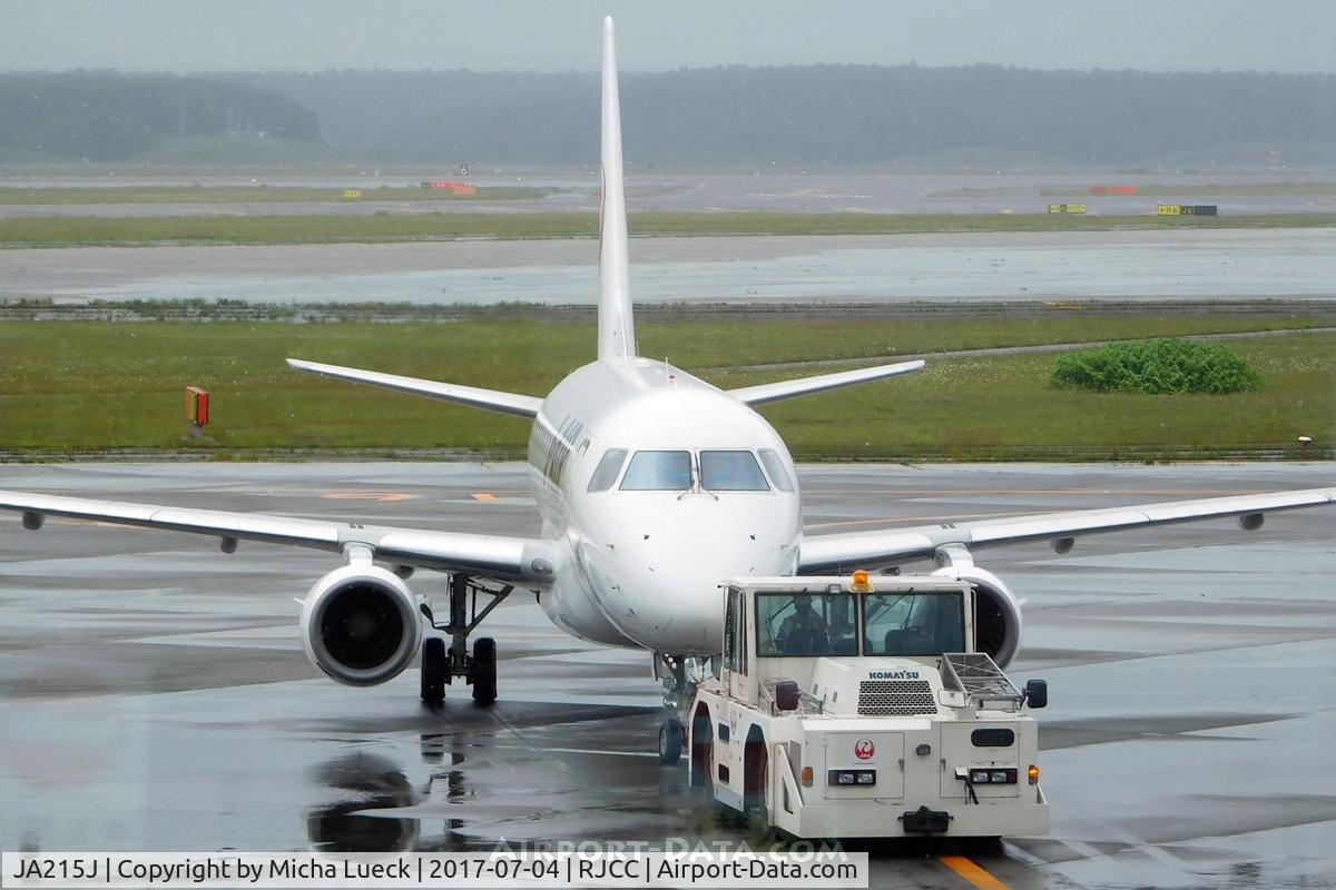 JA215J, 2009 Embraer 170ST (ERJ-170-100ST) C/N 17000297, At New Chitose