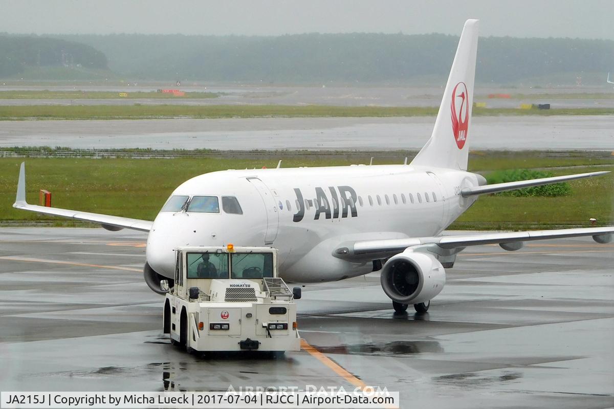 JA215J, 2009 Embraer 170ST (ERJ-170-100ST) C/N 17000297, At New Chitose