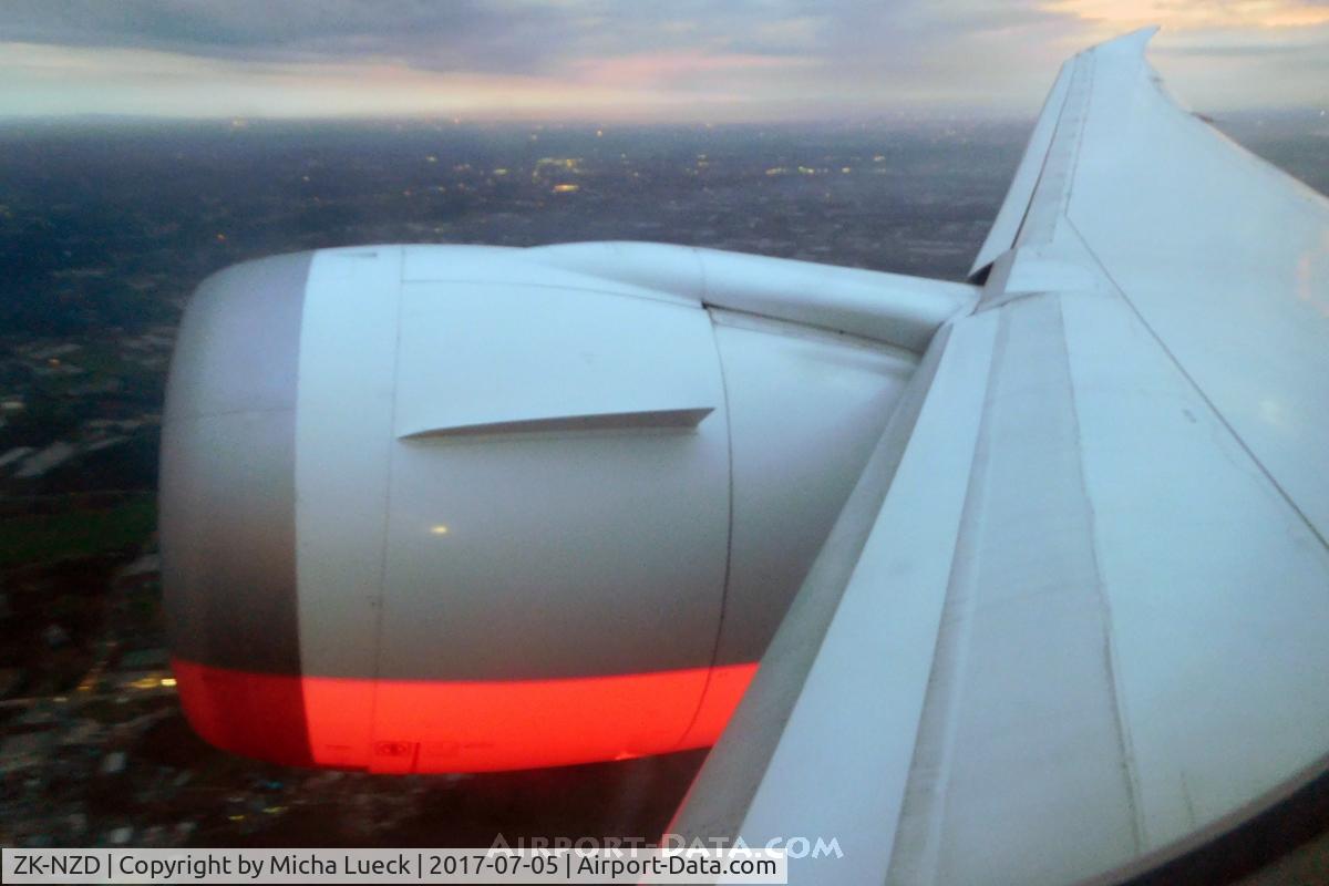 ZK-NZD, 2013 Boeing 787-9 Dreamliner C/N 41989, Climbing out of Narita, enroute to Auckland