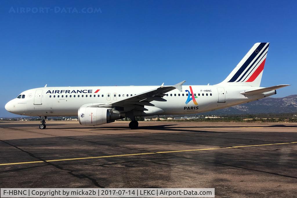 F-HBNC, 2010 Airbus A320-214 C/N 4601, Parked. With additionnal sticker : Paris 2024