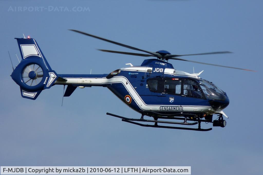 F-MJDB, 2008 Eurocopter EC-135T-2+ C/N 0658, In flight