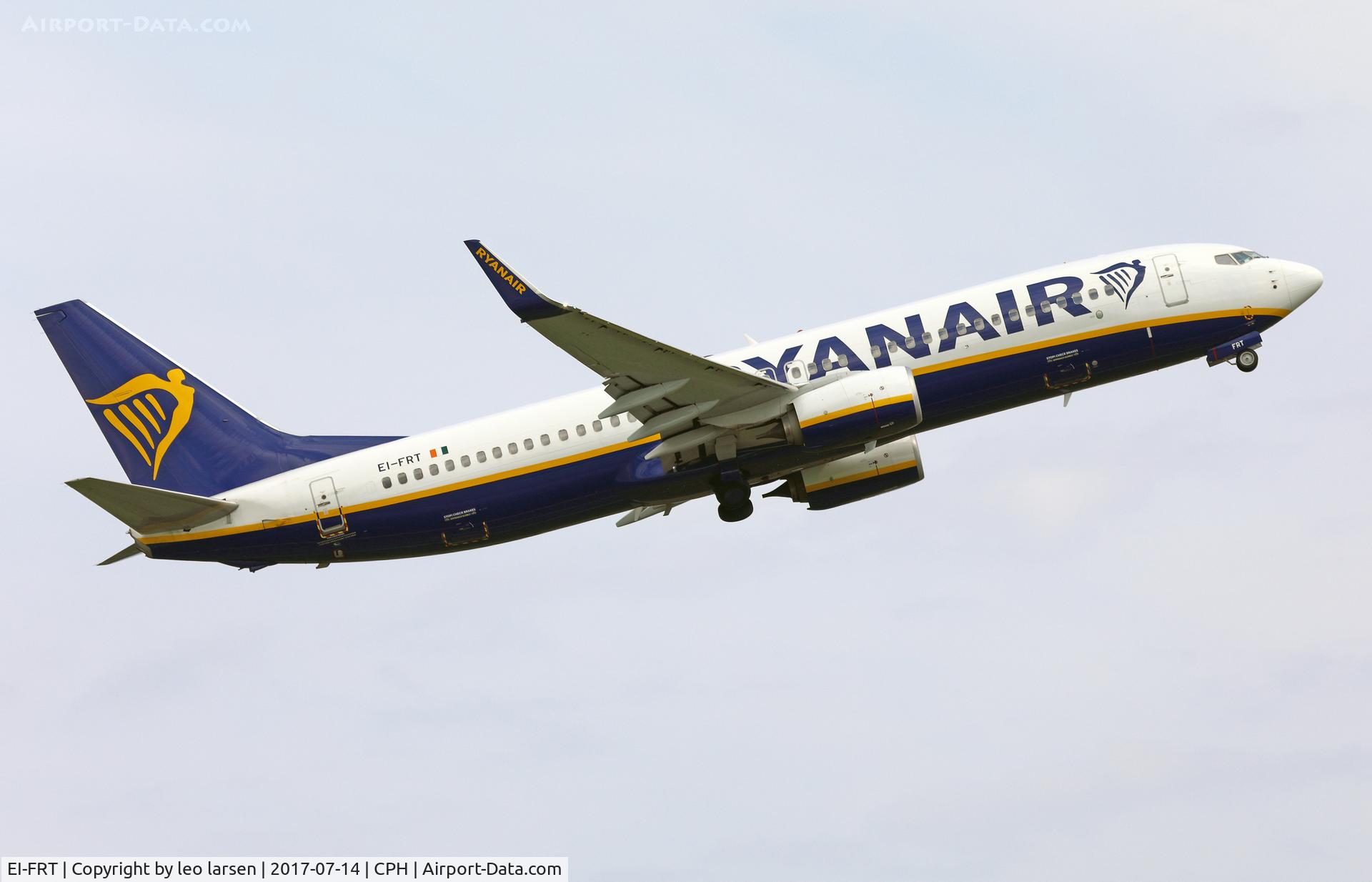 EI-FRT, 2016 Boeing 737-8AS C/N 44740, Copenhagen 14.7.2017
