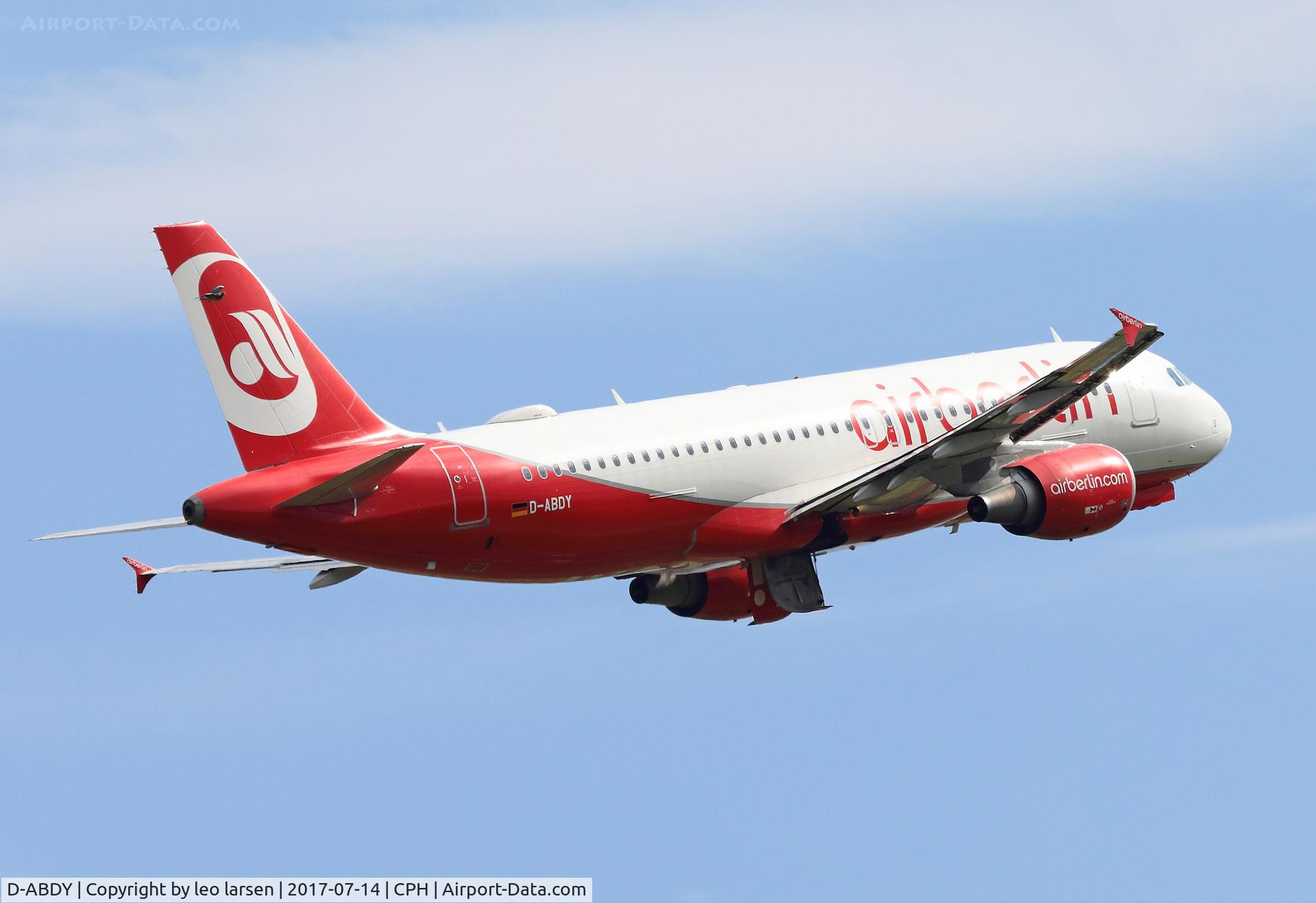 D-ABDY, 2009 Airbus A320-214 C/N 4013, Copenhagen 14.7.2017