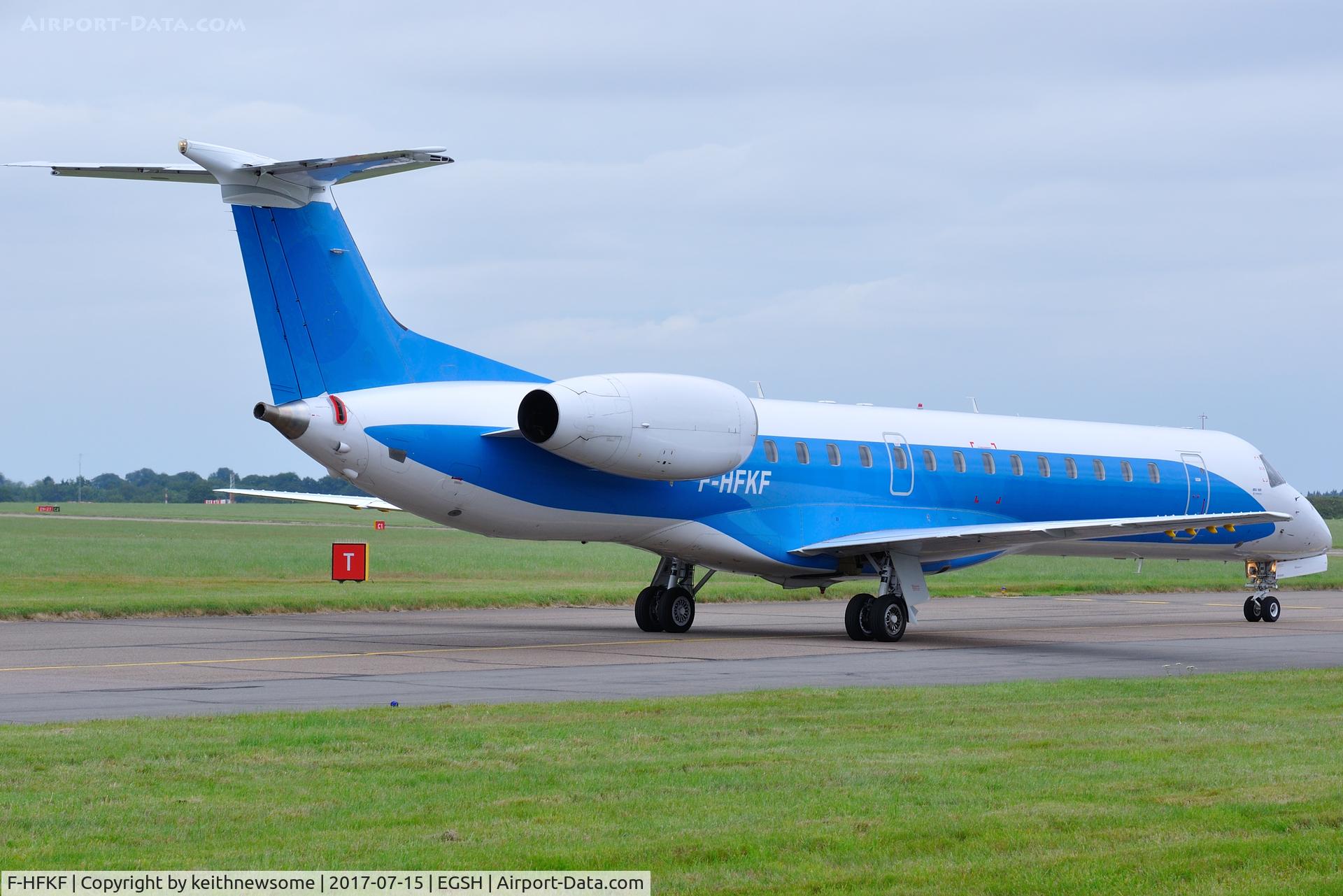 F-HFKF, 2000 Embraer ERJ-145LR (EMB-145LR) C/N 145286, First visit ... Formerly UR-DNW.