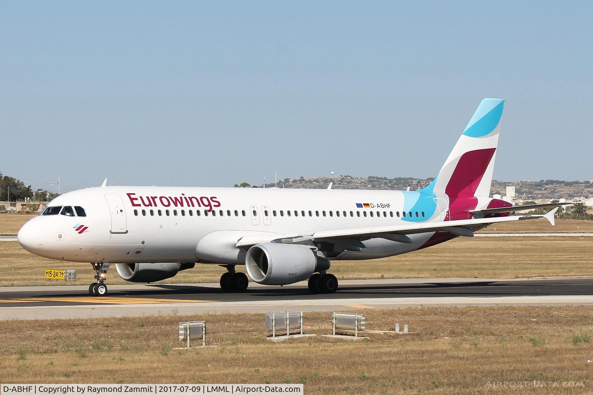 D-ABHF, 2006 Airbus A320-214 C/N 2749, A320 D-ABHF Eurowings