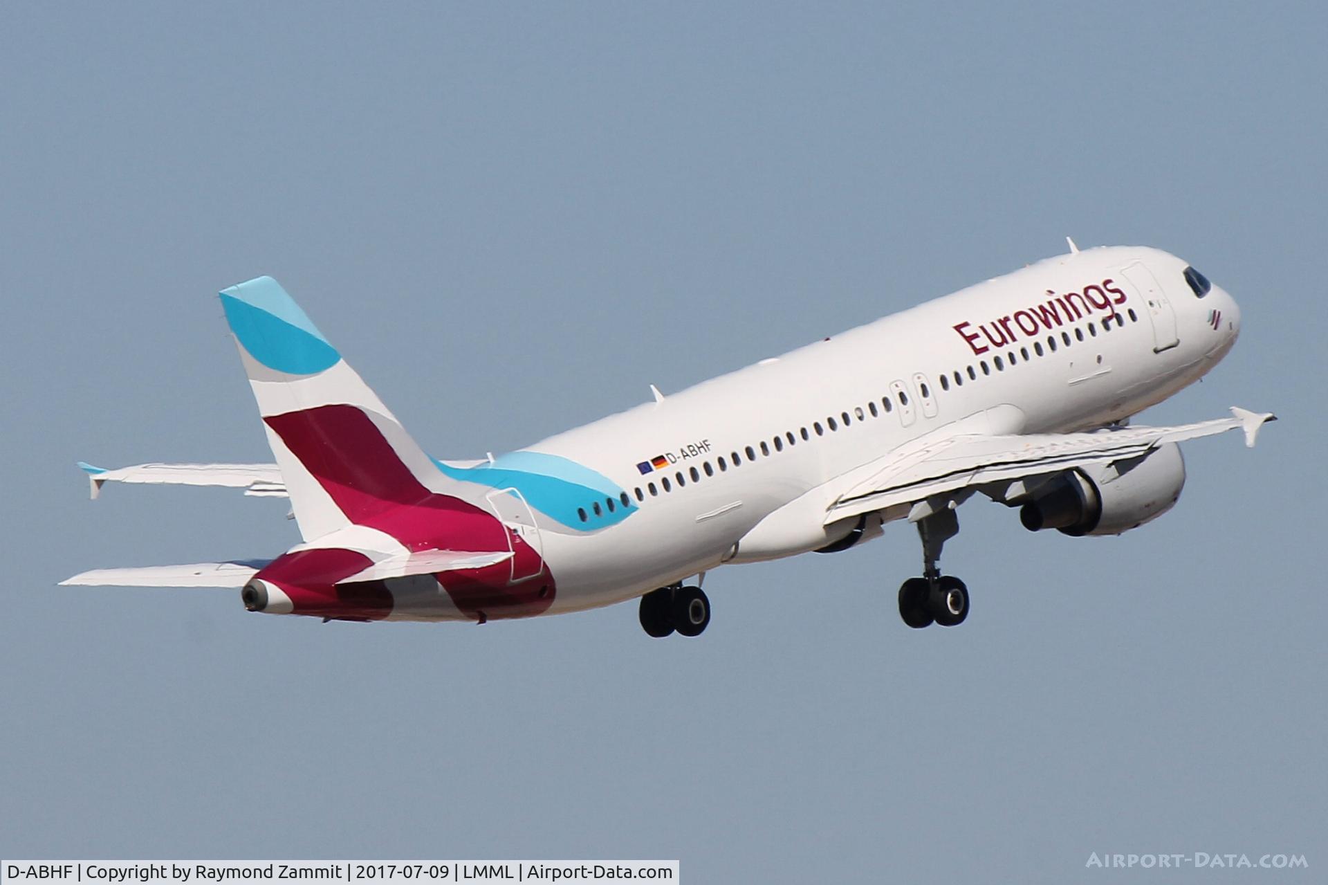 D-ABHF, 2006 Airbus A320-214 C/N 2749, A320 D-ABHF Eurowings